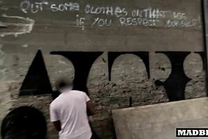 Petite Tattooed Goth Cheats On Boyfriend With Bbc Ass Fuck