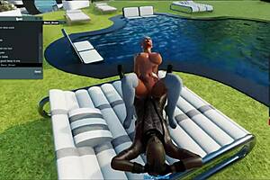 Ebony hunk has gone ahead to set records on the social platform with his generous endowment pounding on the interracial absorbing center