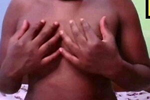 cyndy blackslave - cam session with master - tits and squirt.