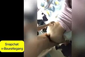 French wife gets a big ass wake up call in the morning
