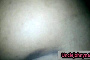 Ebony riding black pussy of African couple