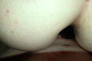 Homemade pleasure as thick German bbw gets stuffed in the ass with a ball plug