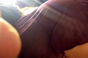 Hey, check my first video without a mask, just teasing with my redhead charm