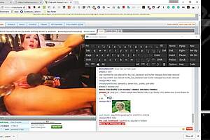 I love huge dildo wit my titz