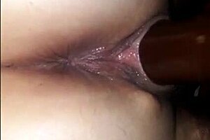 Ramming Beautiful Pussy with Dildo