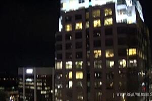 AMATEUR AUDITIONS sexy SLOAN flashing outdoors