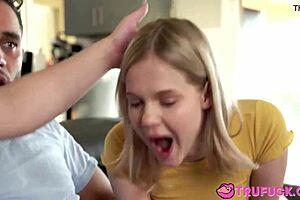 Stepsisters coco lovelock percy sires in hardcore threesome creampie