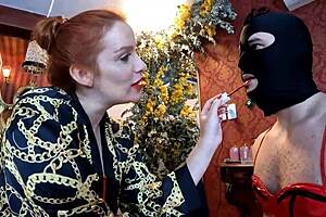 My little 18+ bitch came to have her ass broken by femdom