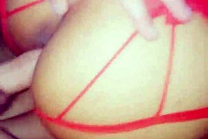 Latina Teen Celebrates Valentine's Day Passionately