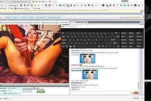 I love huge dildo wit my titz