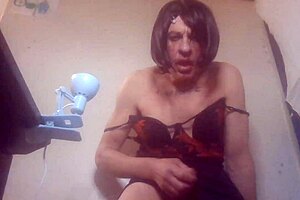 Feminine plastic sexual being with two groovy baby mamas parades her perfectly rounded behind