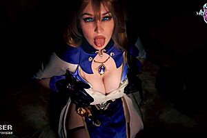 Hentai babe gets anal creampied using toy