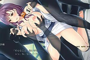 Meika the counselor gets groped by group with big tits