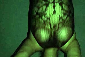 Chubby mexican wife bounces big tits in fishnets