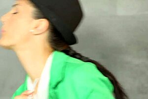 bukkake loving euro babe rubs her pussy, so hot to watch! 😍