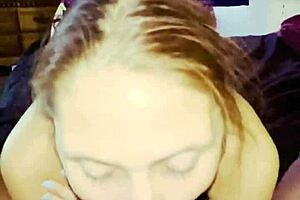 sucking big black cock in front of boyfriend