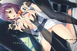 Meika the counselor gets groped by group with big tits