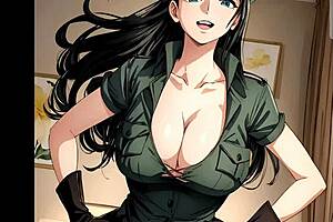 Nico Robin French Jerk Off Instructions