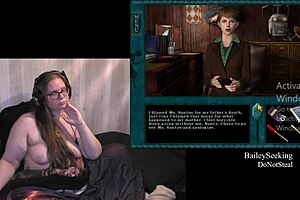 Naked Bbw Plays Haunted Carousel Game With Piercings 😈