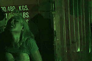 Teen Goldie Gets Slammed Hard Outdoor