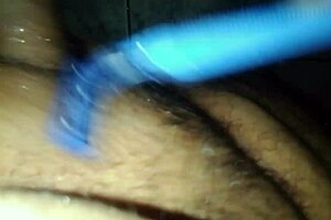 I am in the bathroom