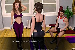 Brunette babe in nursing roleplay feels tight pleasure.