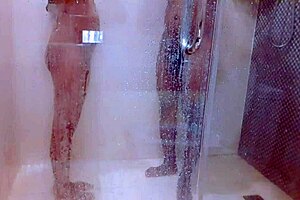 Couple Enjoys Intimate Shower Together