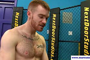 Straight guy pops anal in toaster