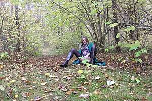 thelifeerotic - bree haze masturbates kinky in outdoor forest