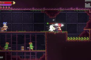 Scarlet Maiden Endures Rough Ogre Fuck