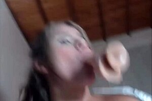 Teen Shemale Beauty Teasing Herself on Homemade Webcam with Solo Masturbation Fun. Watch Her Cock Play!