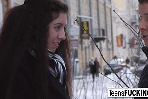 Tan Teen Katty Pussy Fucked Hard On Couch