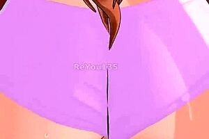 My Naughty Neighbor with Natural Tits in Anime Hentai Style