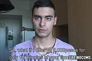 Young Latino Boy Paid To Fuck Gay Filmmaker!