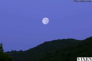 vixen stefany has beautiful cute affair on road trip with handjob riding