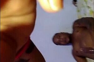 Light Bulb Change Earns Big Cock Blowjob