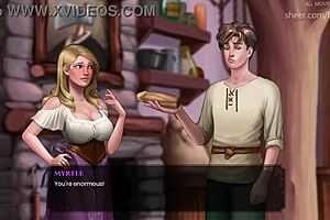 Wal 25 - Cum Into Mouth And Swallow - Hentai Big Tits Blonde