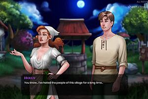 Wal 25 - Cum Into Mouth And Swallow - Hentai Big Tits Blonde