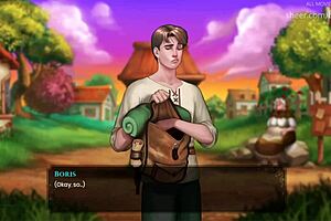 Wal 25 - Cum Into Mouth And Swallow - Hentai Big Tits Blonde