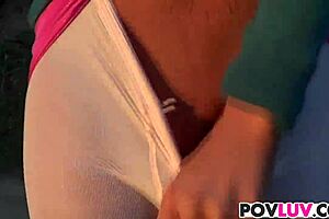 Emily Austin's pussy pounded by her big dick