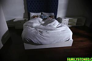 Stepsisters Share Intimate Moments With Stepbrother In Caring Way