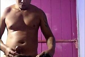 Light Bulb Change Earns Big Cock Blowjob