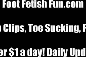 worship our feet and suck the toes