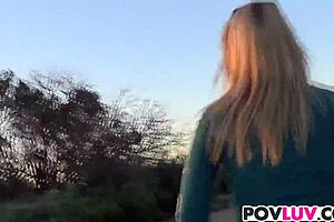 Emily Austin's pussy pounded by her big dick