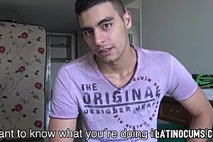 Young Latino Boy Paid To Fuck Gay Filmmaker!