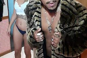 Interracial pornstar twerks on black cock hard