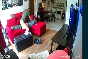 I fucked my teen ex hard, grabbing her small tits in hardcore action