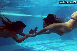 We have ultimate passion for hot Russians, wanna take lovely bravura of Brunettes sexiness and join the lesbian pool party?