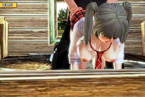 Hentai 3D: Fucking Hot Chick After School In Doggy And Cowgirl