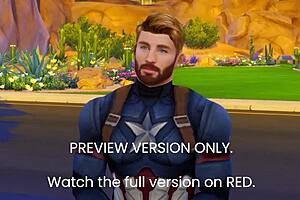 Peggy confesses, 'This is my affair in 3D hentai parody'